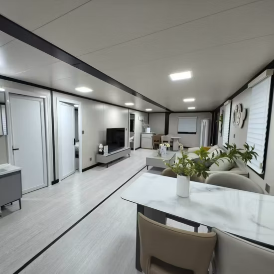 Storage Collapsible Container House Wall Cladding Mobile Container House Tiny Container Prefabricated Modular Portable Modular Prefab Small Expandable Home