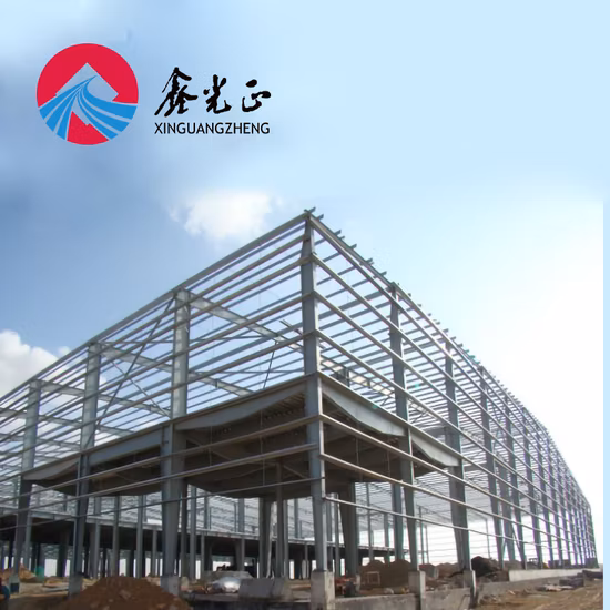 Quick Building Prefabricated Warehouse/Workshop/Hangar Steel Structure