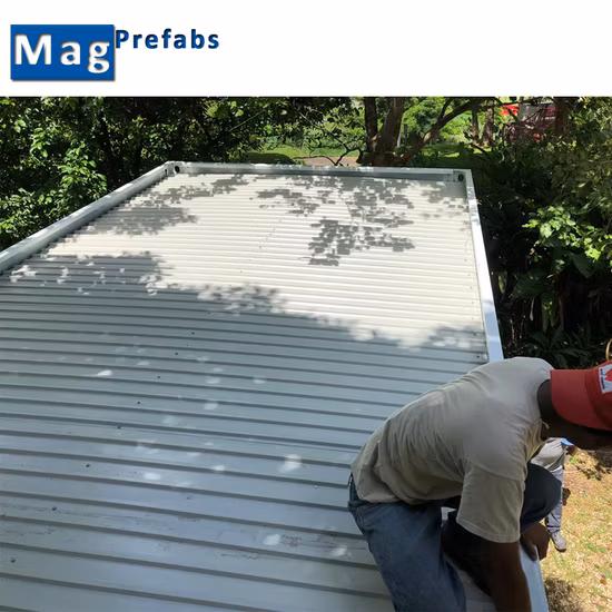 Dormitório móvel personalizável Hotel Villa modular portátil pré-fabricado escritório destacável casa de contêiner