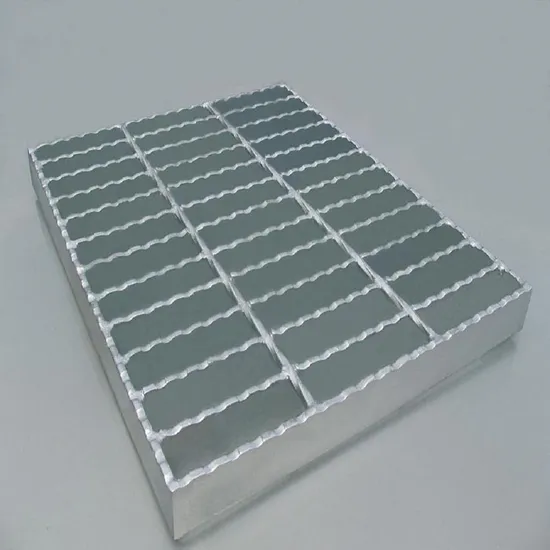 Grating de aço galvanizado mergulhado quente da drenagem da plataforma de aço dos materiais de construção 32*5mm do metal