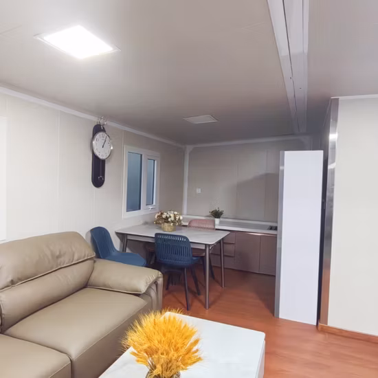 Recipiente dobrável de armazenamento Revestimento de parede da casa Recipiente móvel Casa Recipiente minúsculo Pré-fabricado Modular Portátil Modular Pré-fabricado Pequeno Casa Expansível
