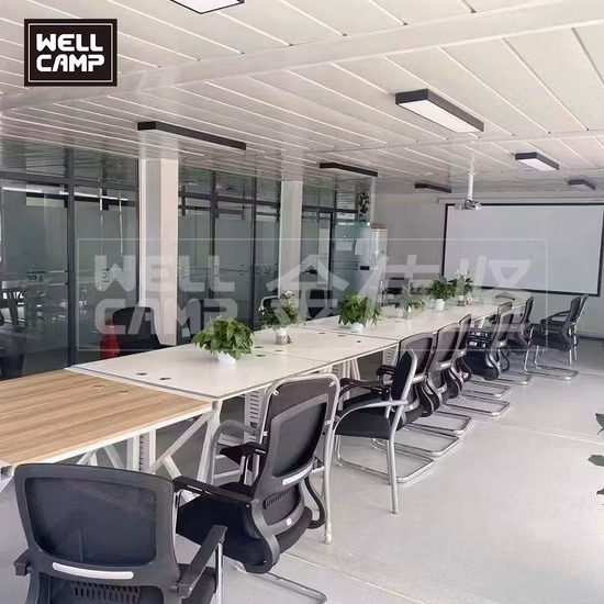 Estrutura de aço aprovada ISO barata + painel sanduíche portátil casa contêiner preço escolar