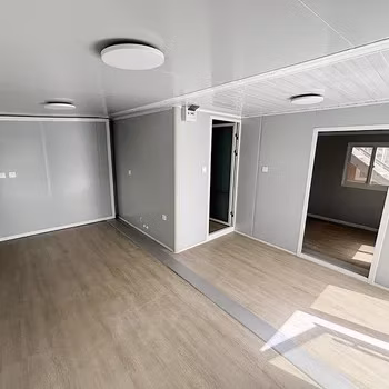 Soluções pré-fabricadas em hotel de estrutura de aço leve portátil residencial fácil