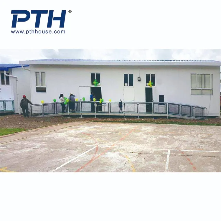 Casa pré-fabricada com estrutura de aço duplo C, casa pré-fabricada, dormitório, acomodação, escola