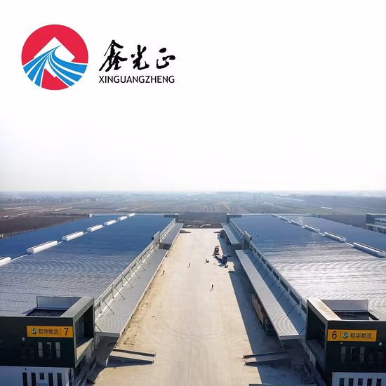 Armazém pré-fabricado de construção rápida/oficina/estrutura de aço hangar