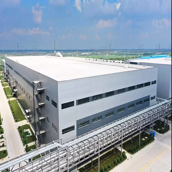 Apartamento pré-fabricado da oficina do armazém da estrutura de aço da estrutura de construção