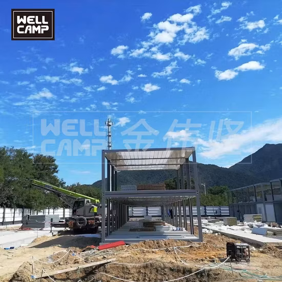 Venda quente Estrutura de aço Painel sanduíche Casa pré-fabricada personalizável Preço escolar de contêiner