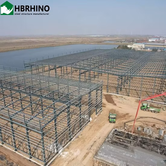 Estrutura de aço pré-fabricada multi