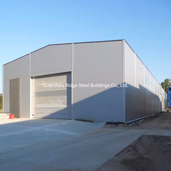 Construção de grande resistência do apartamento industrial da construção de aço da casa pré-fabricada